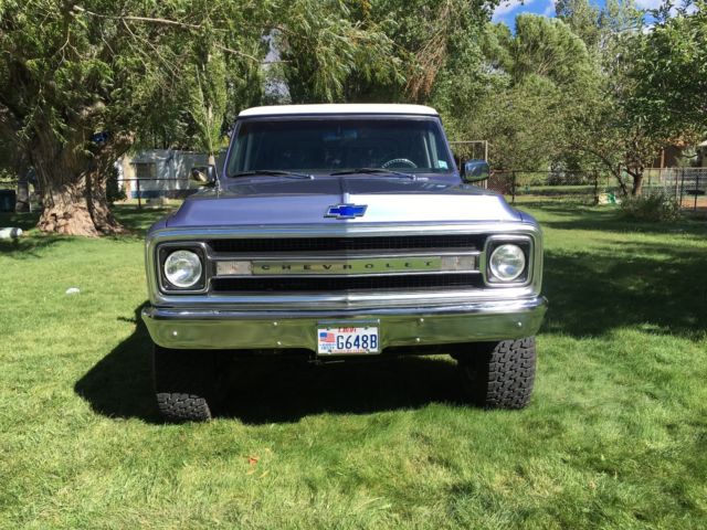 1972 Blue Chevrolet Blazer SUV