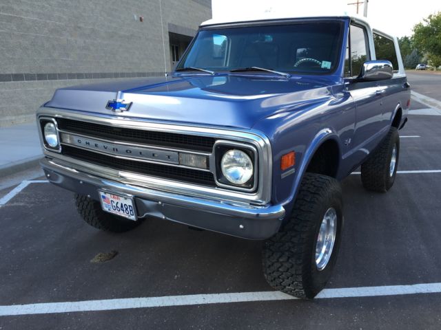 1972 Blue Chevrolet Blazer SUV