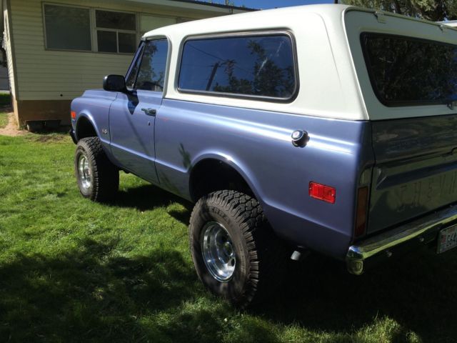 1972 Blue Chevrolet Blazer SUV