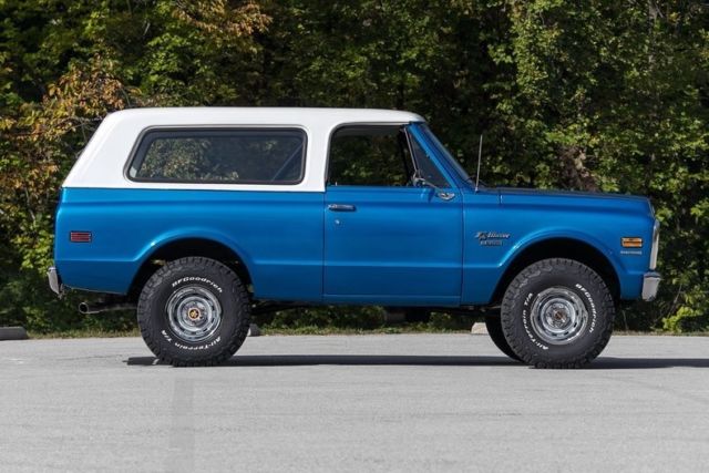 1970 Blue Chevrolet Blazer SUV