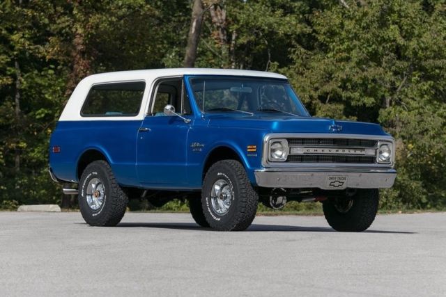 1970 Blue Chevrolet Blazer SUV
