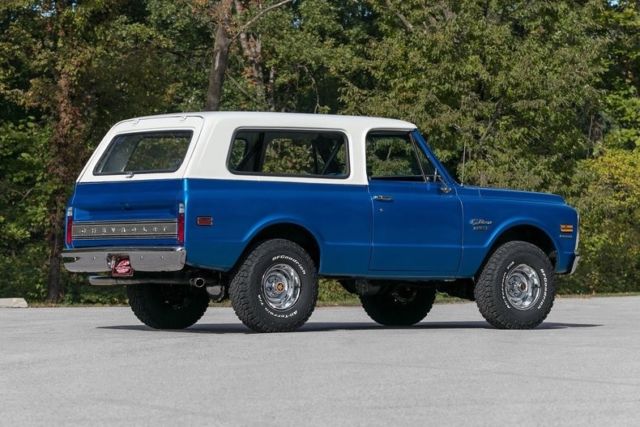 1970 Blue Chevrolet Blazer SUV