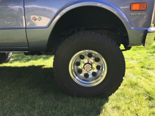 1972 Blue Chevrolet Blazer SUV