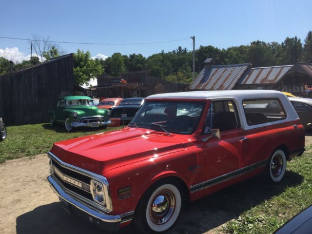 1970 Red/Orange Chevrolet Blazer SUV