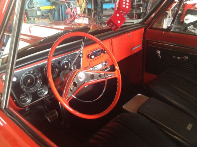 1970 Red/Orange Chevrolet Blazer SUV