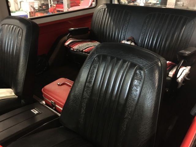 1970 Red/Orange Chevrolet Blazer SUV