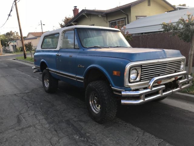 1970 Blue Chevrolet Blazer SUV