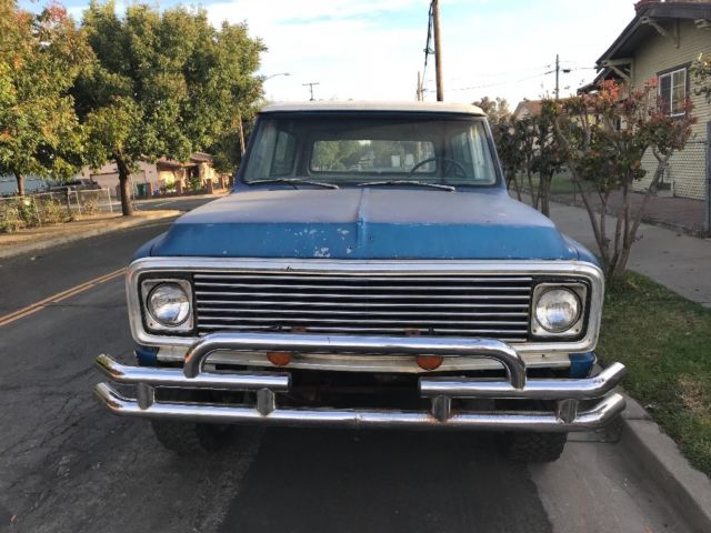 1970 Blue Chevrolet Blazer SUV