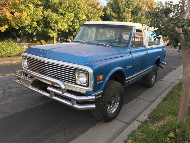 1970 Blue Chevrolet Blazer SUV