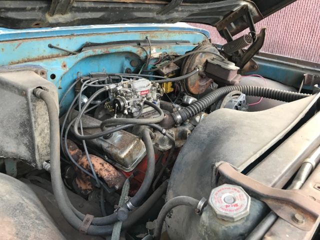 1970 Blue Chevrolet Blazer SUV