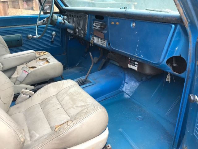 1970 Blue Chevrolet Blazer SUV