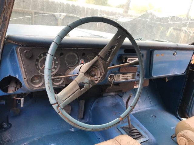 1970 Blue Chevrolet Blazer SUV