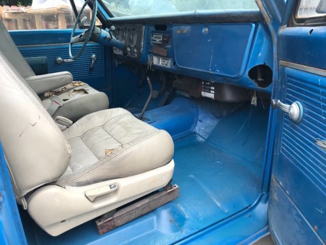 1970 Blue Chevrolet Blazer SUV