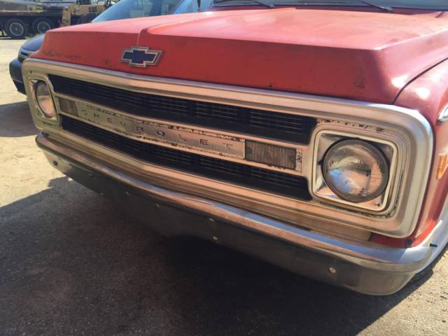 1970 Orange Chevrolet C-10