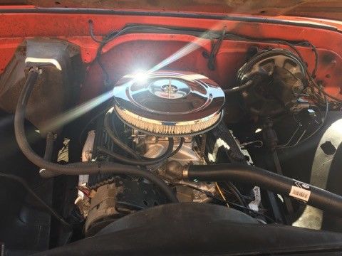 1970 Orange Chevrolet C-10