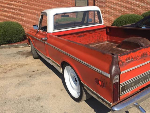 1970 Orange Chevrolet C-10