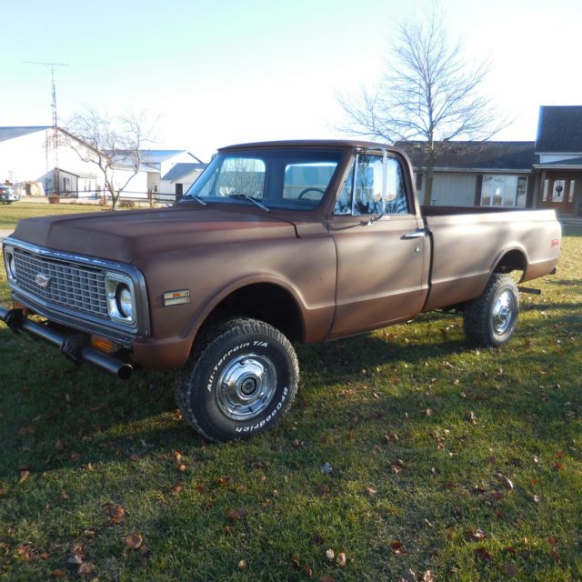 1970 Brown Chevrolet C-10 Standard Cab Pickup