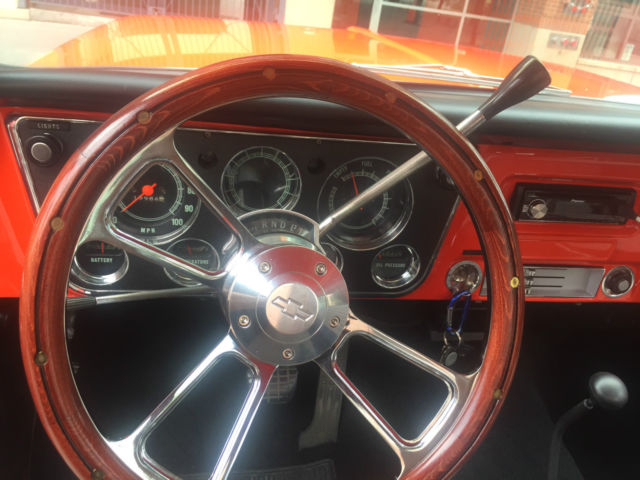 1970 Orange Chevrolet C-10 Short Bed