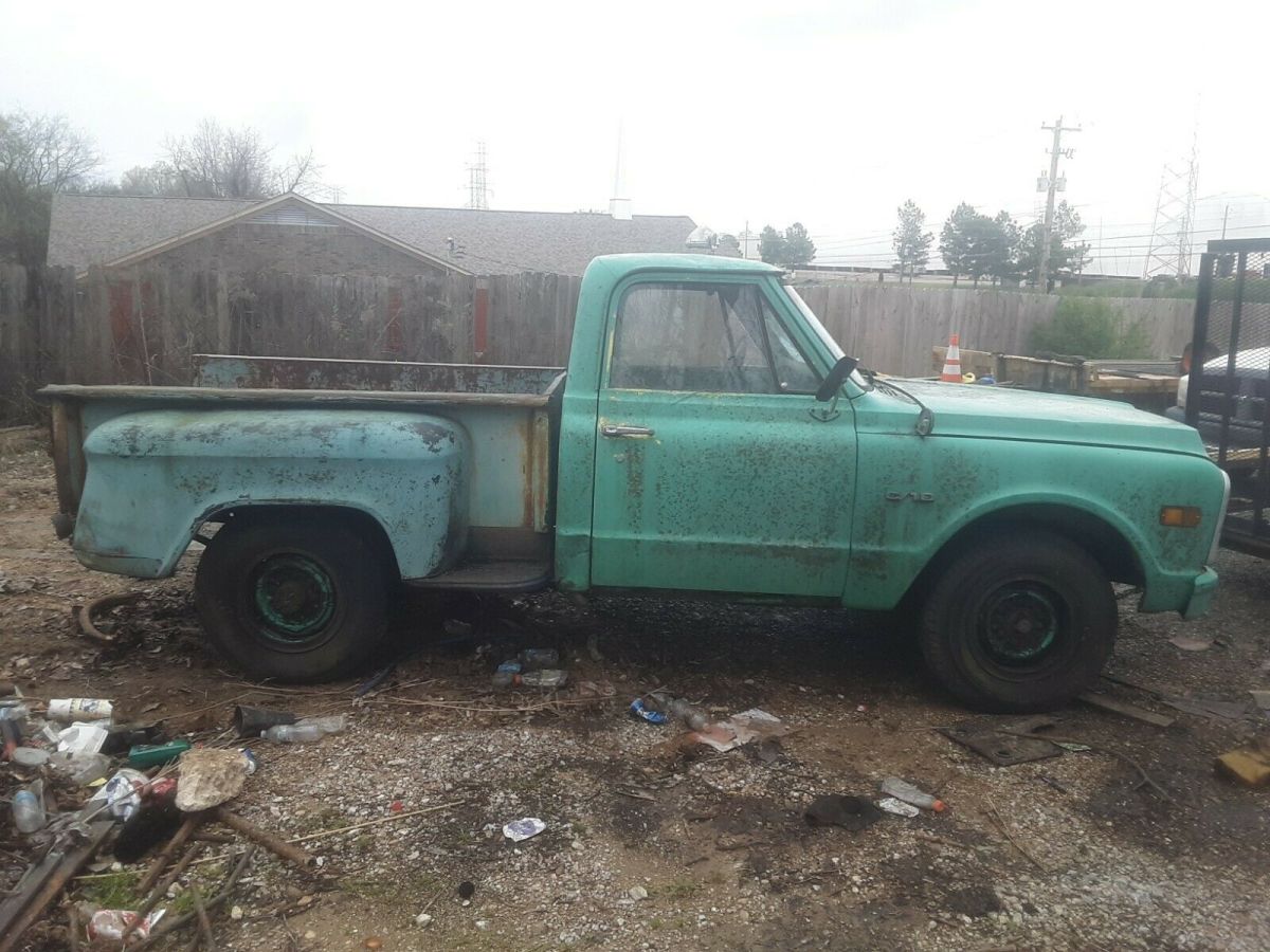 1970 Green Chevrolet C-10 Standard Cab Pickup
