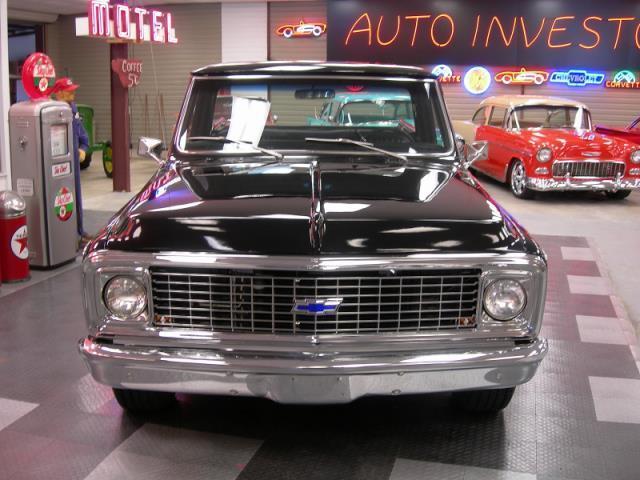 1970 Black Chevrolet C-10 Fleet Side