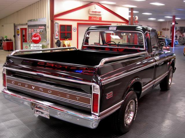 1970 Black Chevrolet C-10 Fleet Side