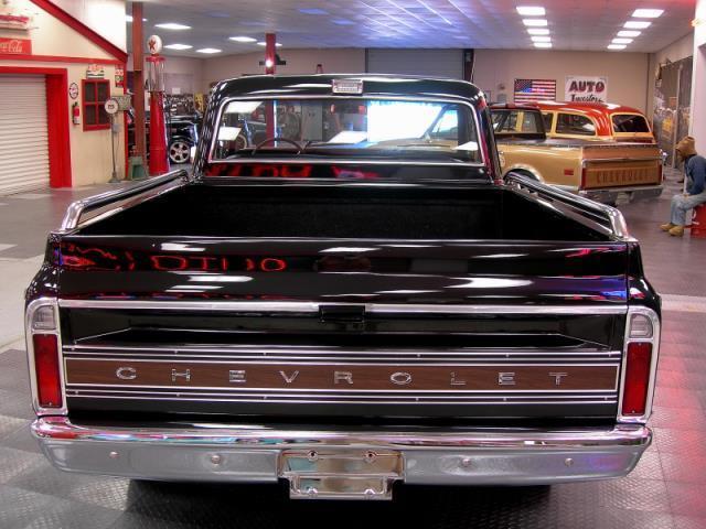 1970 Black Chevrolet C-10 Fleet Side