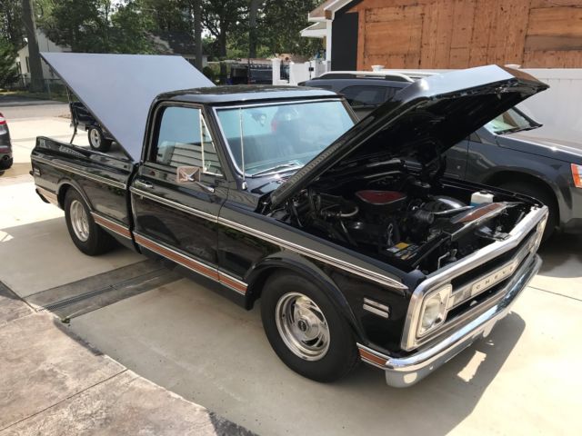 1970 Black Chevrolet C-10 Pickup Truck