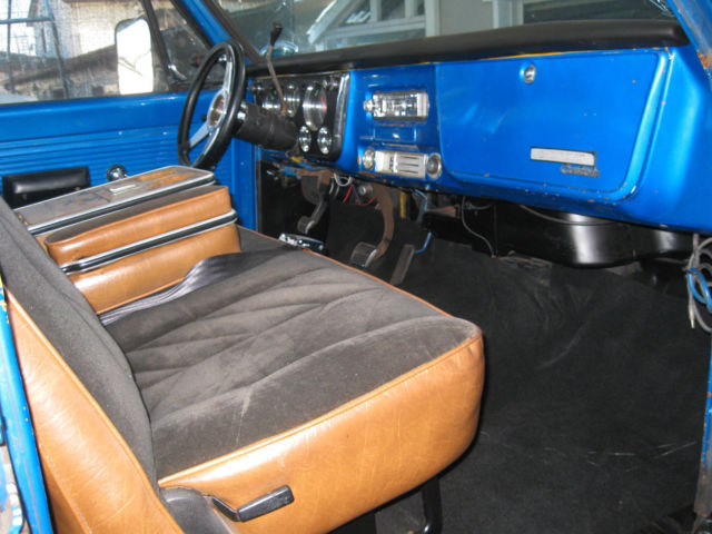 1970 Blue Chevrolet C-10 Cab & Chassis
