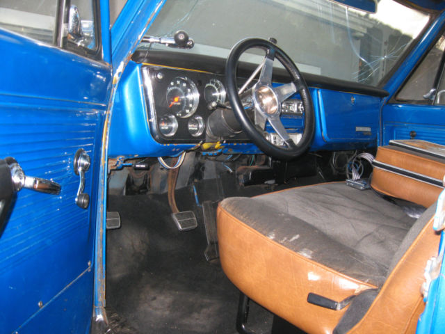 1970 Blue Chevrolet C-10 Cab & Chassis