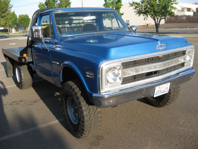 1970 Blue Chevrolet C-10 Cab & Chassis