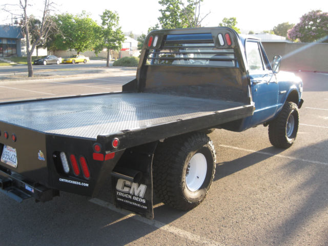 1970 Blue Chevrolet C-10 Cab & Chassis
