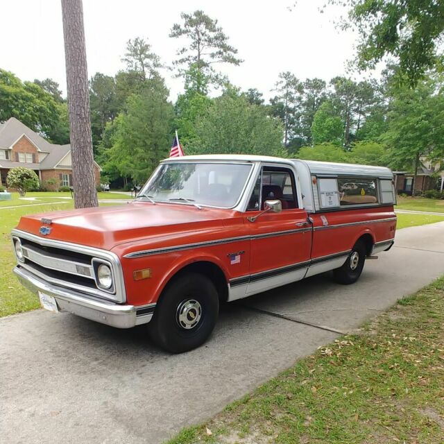 1970 Orange Chevrolet C-10 Cab & Chassis
