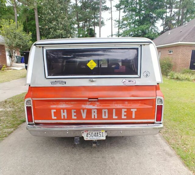 1970 Orange Chevrolet C-10 Cab & Chassis
