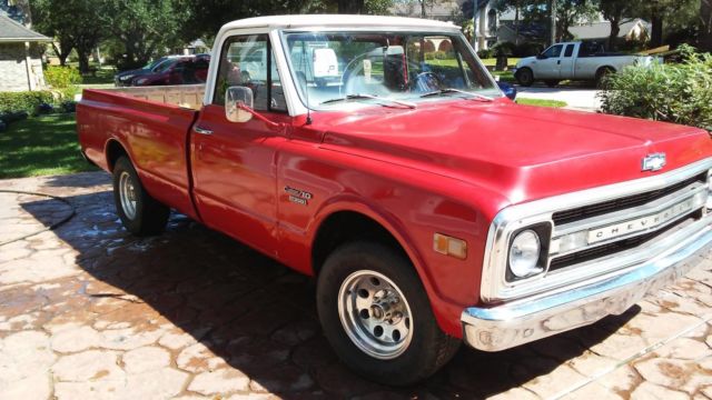 1970 Red Chevrolet Other Pickups Standard Cab Pickup