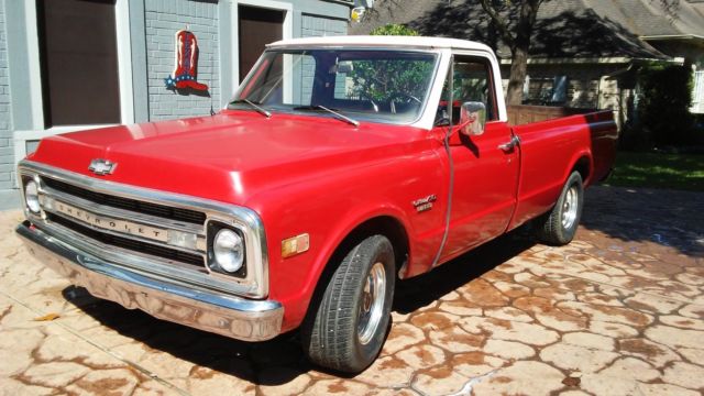 1970 Red Chevrolet Other Pickups Standard Cab Pickup