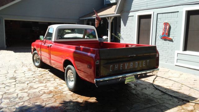 1970 Red Chevrolet Other Pickups Standard Cab Pickup