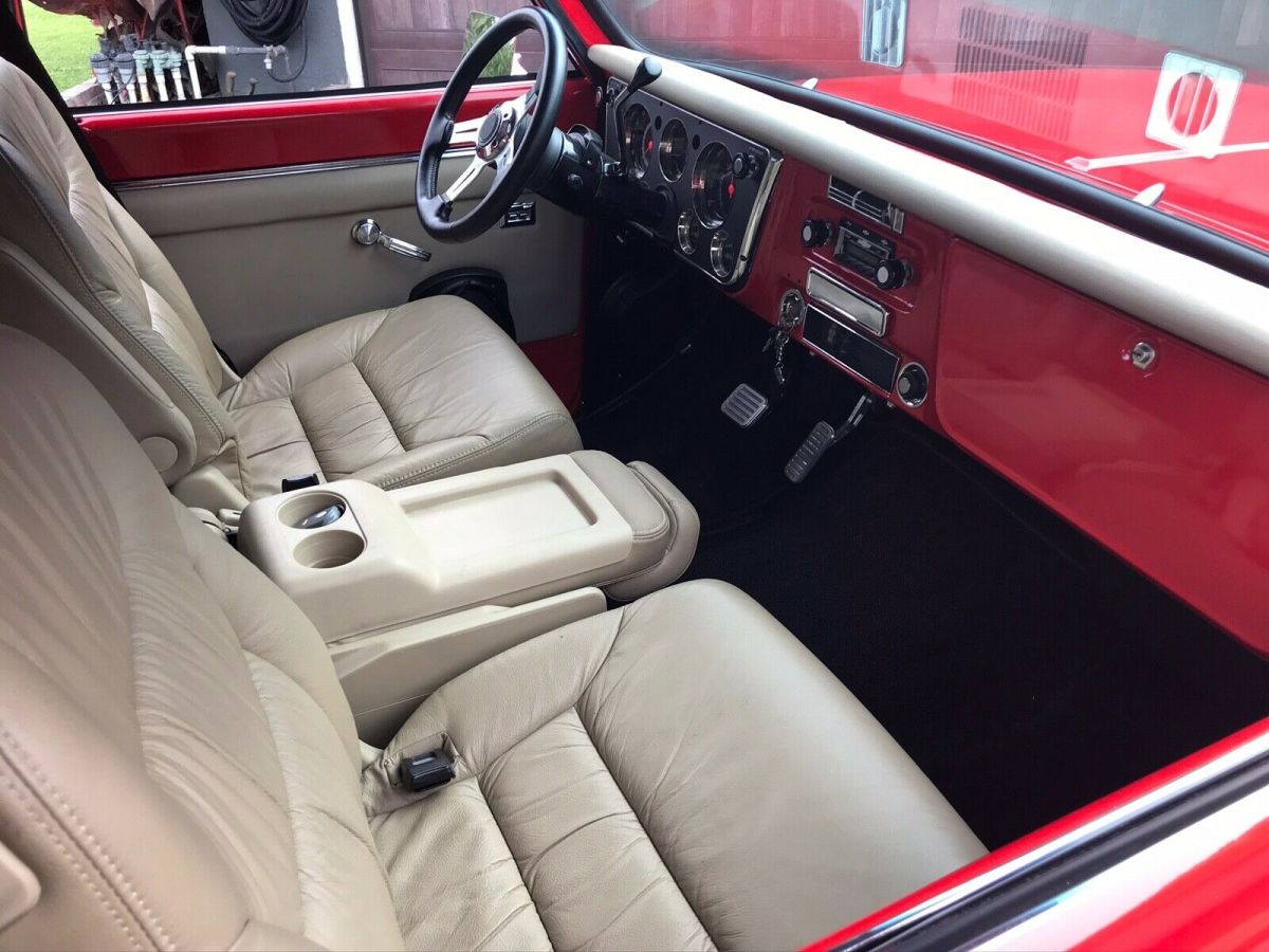 1970 Red Chevrolet C-10 Pickup