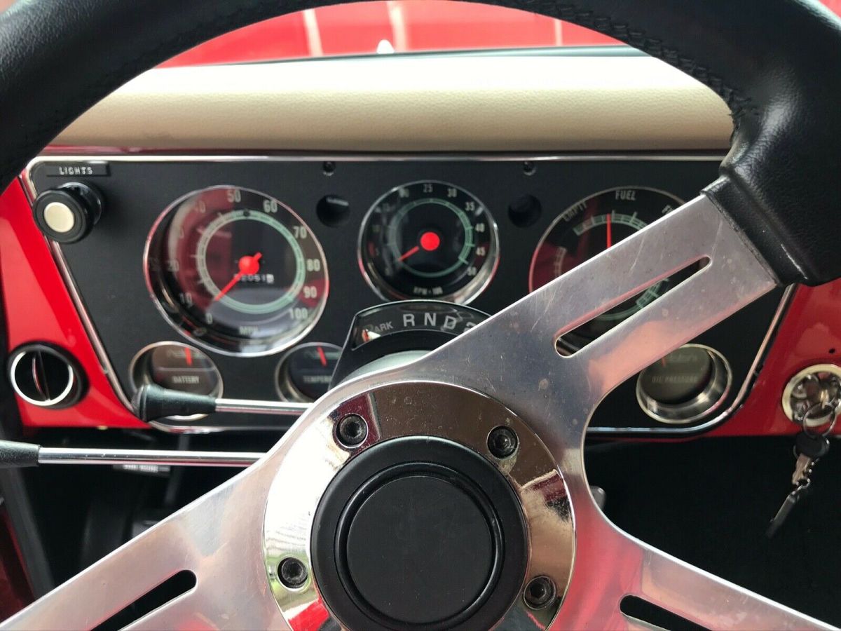 1970 Red Chevrolet C-10 Pickup