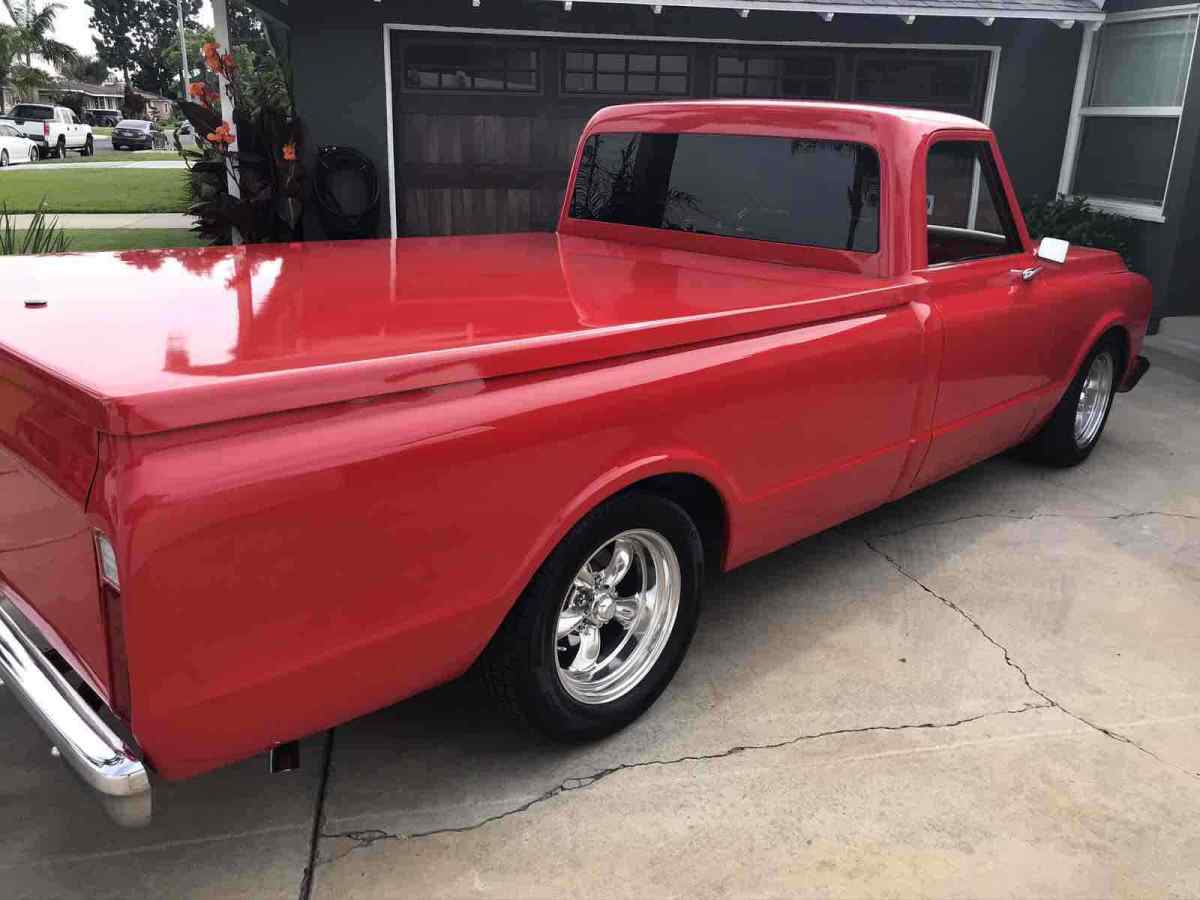 1970 Red Chevrolet C-10 Pickup