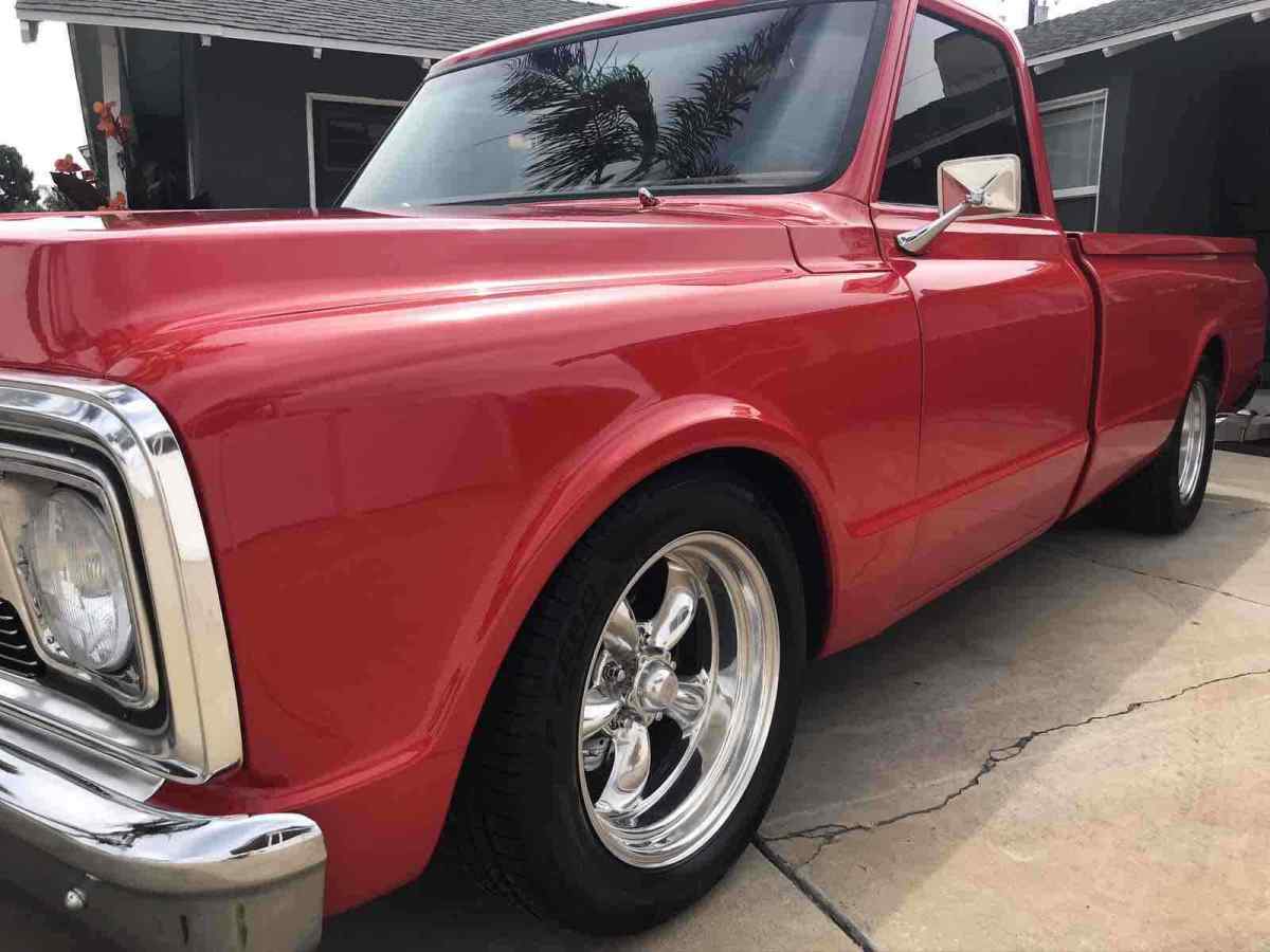 1970 Red Chevrolet C-10 Pickup