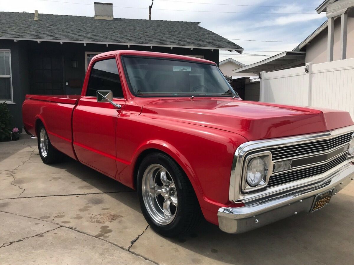 1970 Red Chevrolet C-10 Pickup