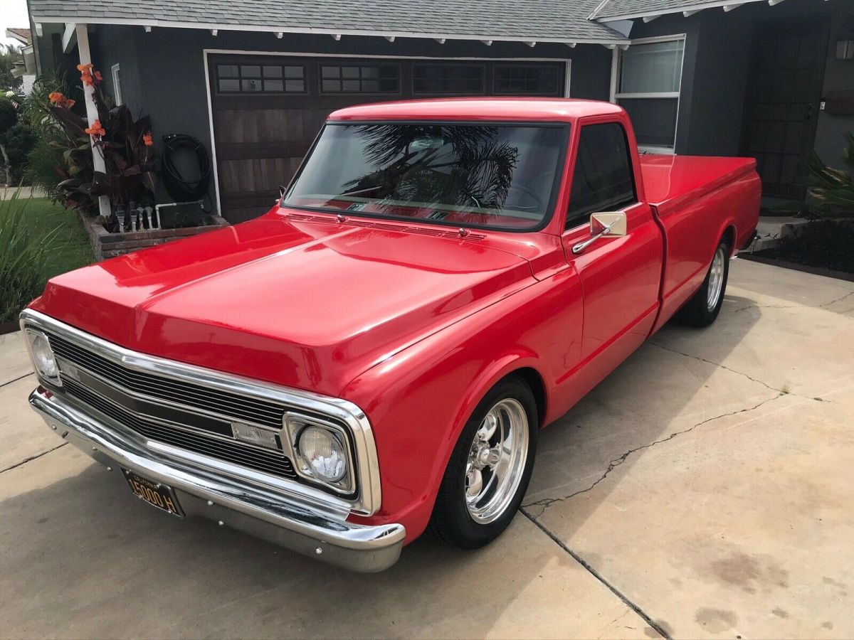 1970 Red Chevrolet C-10 Pickup