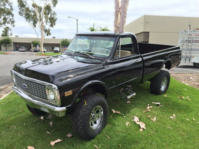 1970 Black Chevrolet C-10 Standard Cab Pickup