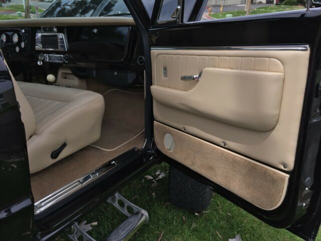 1970 Black Chevrolet C-10 Standard Cab Pickup