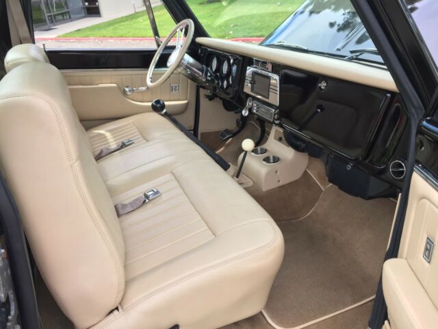 1970 Black Chevrolet C-10 Standard Cab Pickup