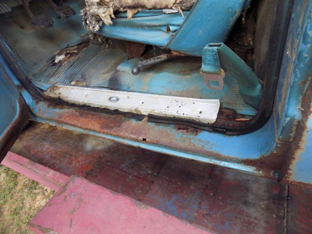 1970 Blue Chevrolet C-10 Standard Cab Pickup