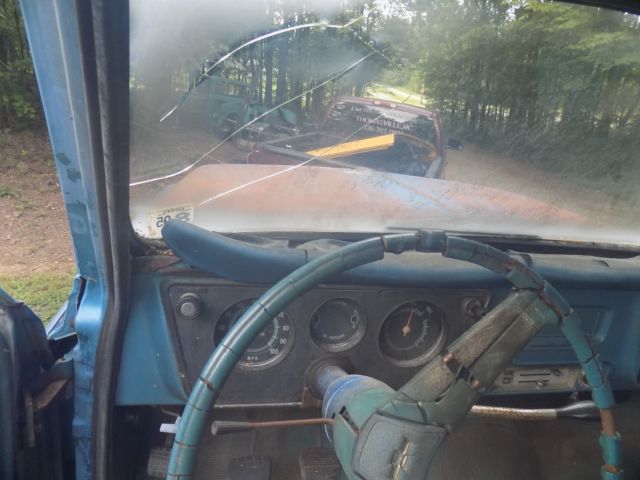 1970 Blue Chevrolet C-10 Standard Cab Pickup