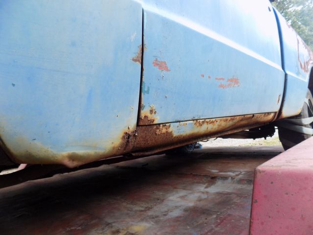 1970 Blue Chevrolet C-10 Standard Cab Pickup