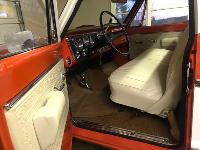 1970 Orange Chevrolet C-10 Truck