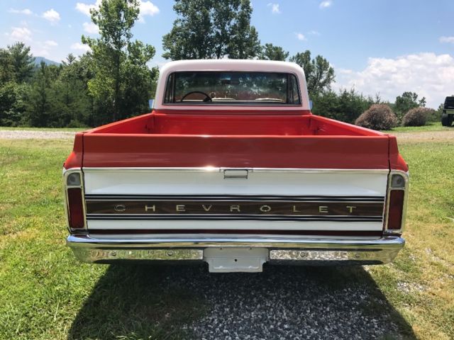 1970 Orange Chevrolet C-10 Truck